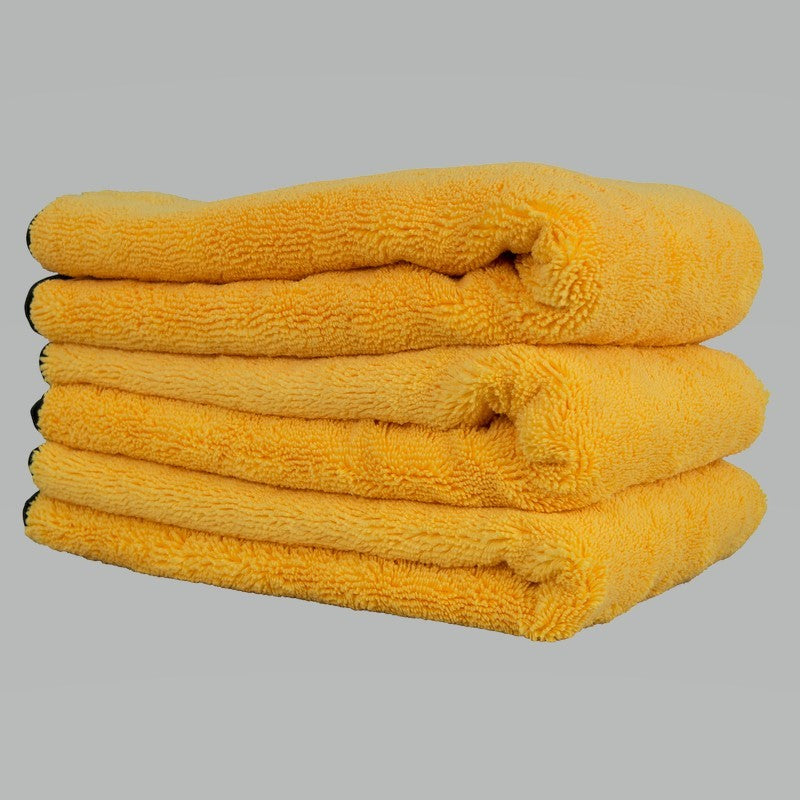 Chemical Guys MIC_506_03 - Professional Grade Microfiber Towel W/Silk Edges - 16in x 16in - 3 Pack