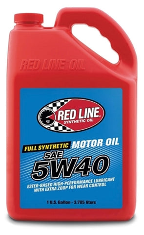 Red Line 5W40 Motor Oil - Gallon