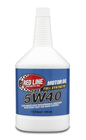 Red Line 5W40 Motor Oil - Quart