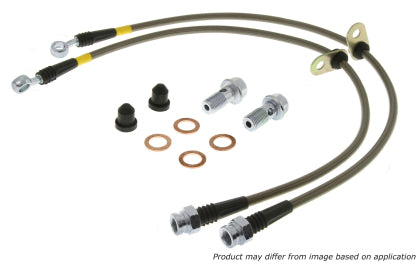 StopTech Stainless Steel Brake Line Kit - Front, Mazda2