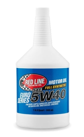 Red Line Euro-Series 5W40 Motor Oil - Quart