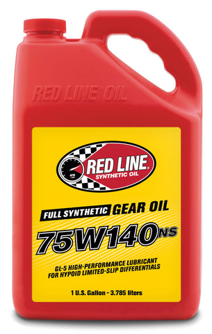 Red Line 75W140NS Gear Oil - Gallon