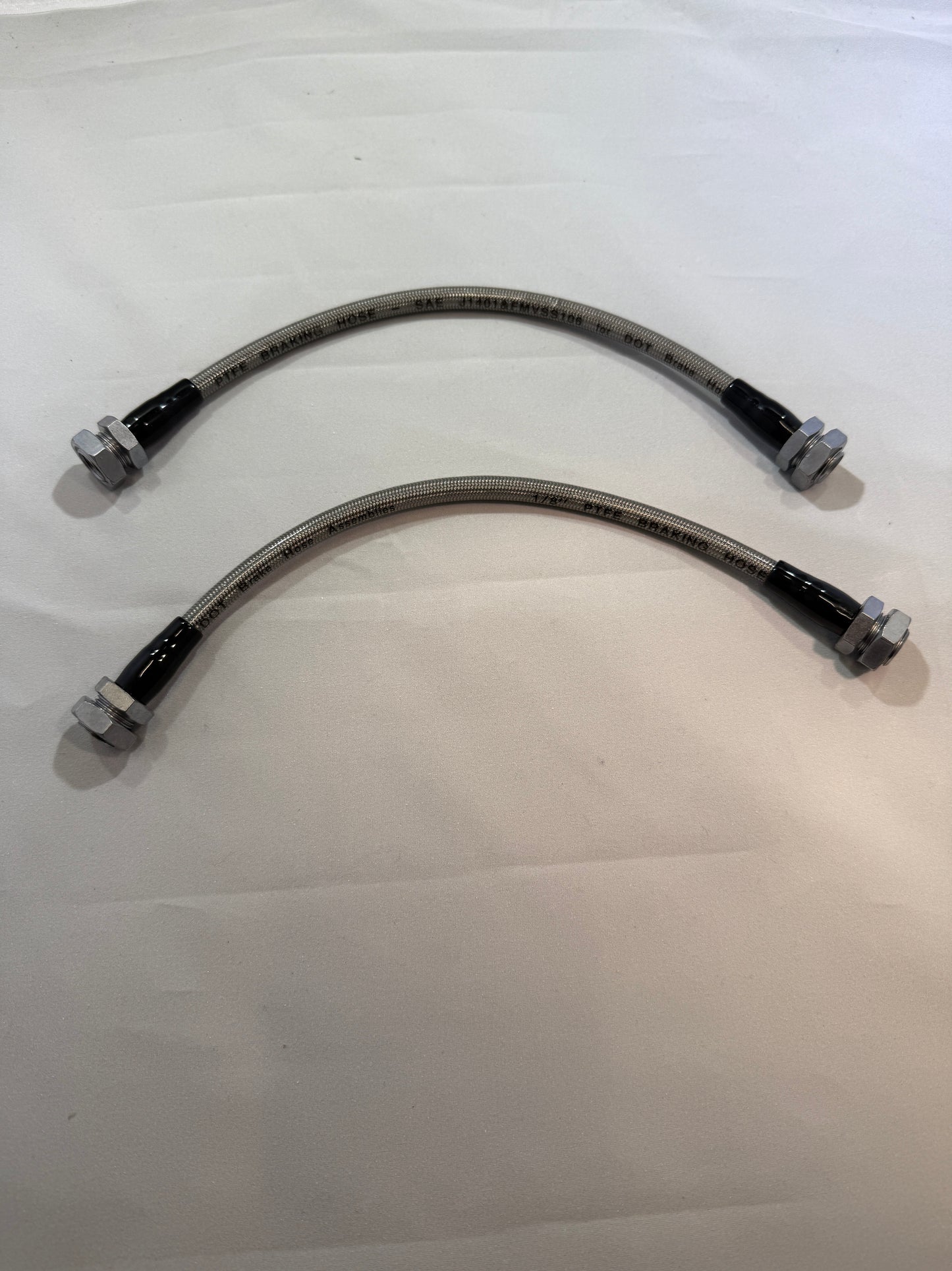 Corksport Mazda2 Stainless Brake Lines - REAR (Pair)