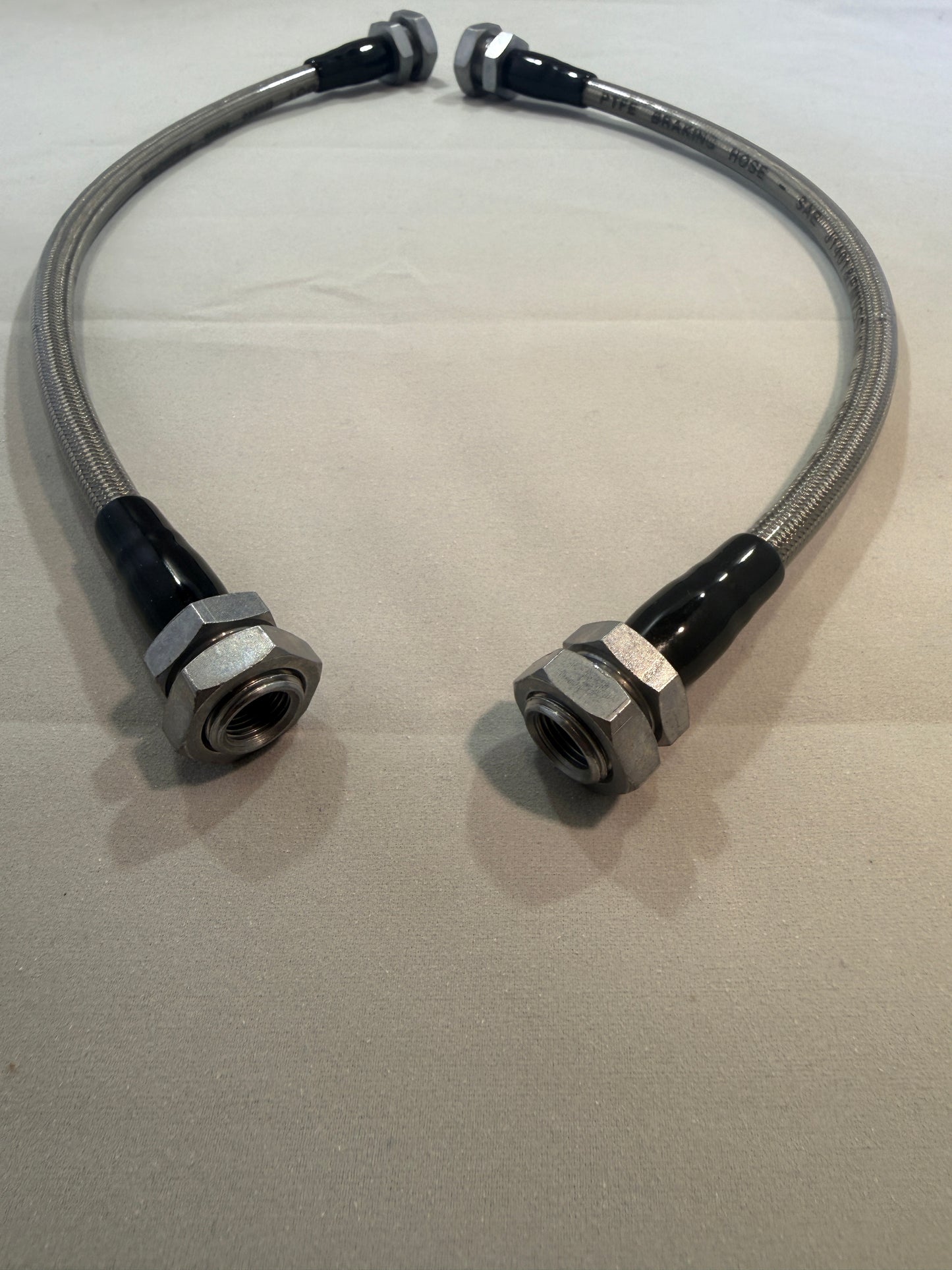 Corksport Mazda2 Stainless Brake Lines - REAR (Pair)