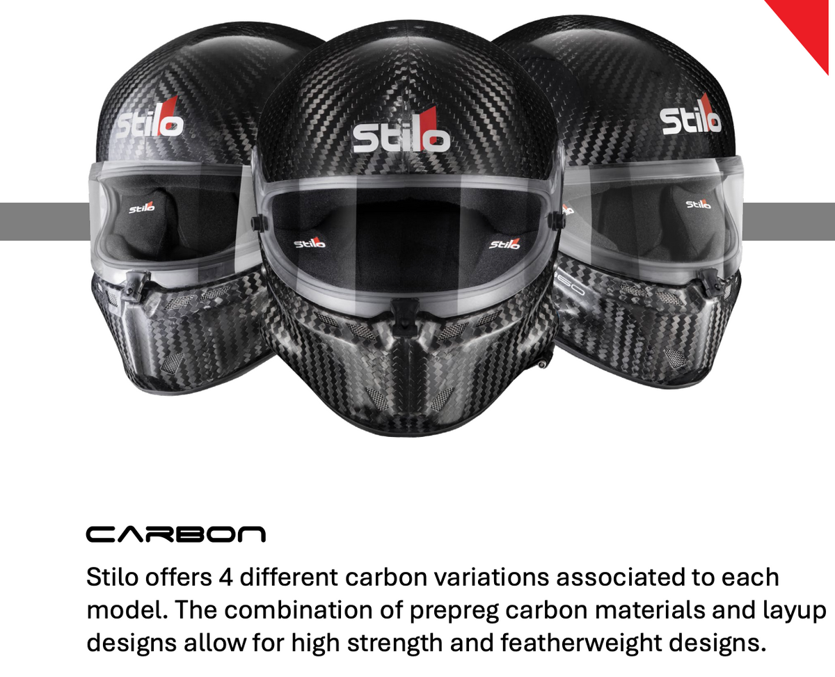 Stilo ST6 FN ZERO 8860-2018 Carbon Fiber Helmet
