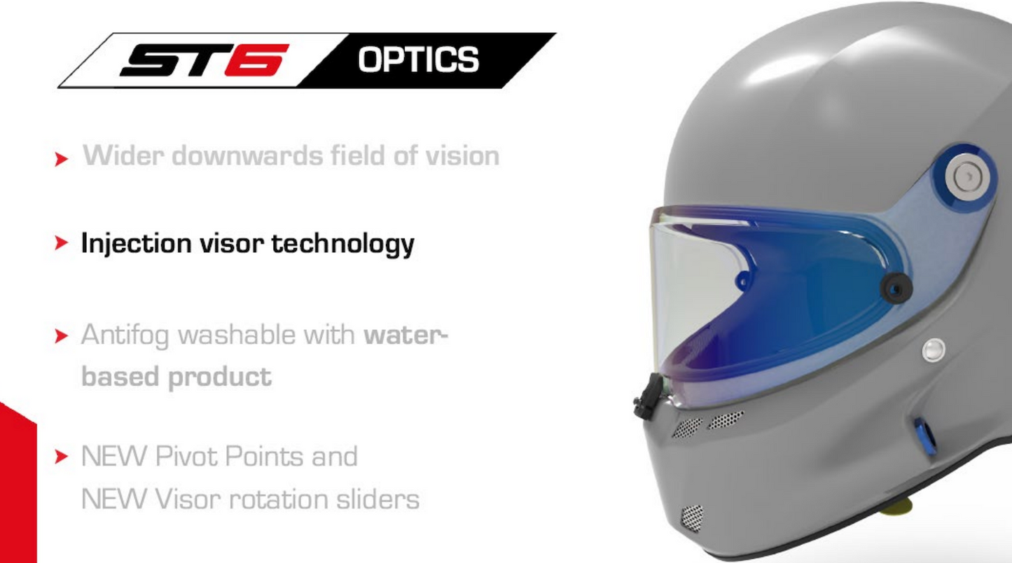 Stilo ST6 FN ABP Carbon Fiber Racing Helmet | FIA 8860-2018 ABP