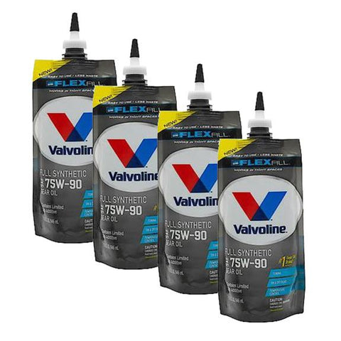 75W90 Valvoline FlexFill Full Synthetic Gear Oil 889785-4