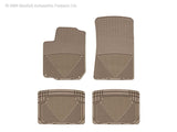 WT Rubber Mats - Rear - Tan