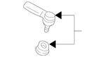 Mazda Miata (90-05) Outer Steering Balljoint