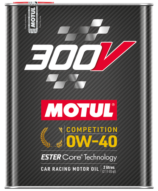 Motul 2L 300V Competition 0W40 - SINGLE