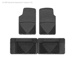 WT Rubber Mats - Rear - Blk