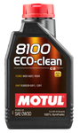 Motul 1L Synthetic Engine Oil 8100 Eco-Clean 0W30 12X1L - C2/API SM/ST.JLR 03.5007 - 1L