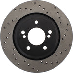 StopTech 01-07 BMW M3 (E46) / 00-04 M5 (E39) Drilled Left Rear Rotor