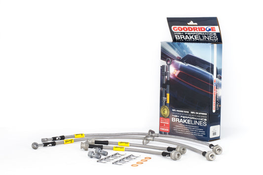 Goodridge 2009-2014 Honda Fit SS Brake Line Kit