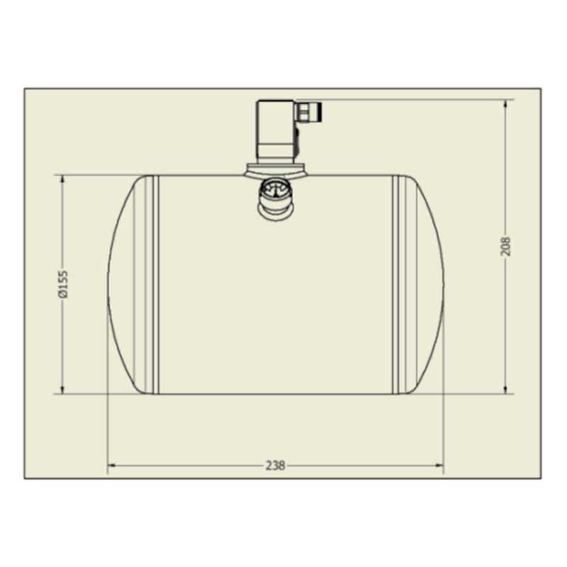 Zero 2020 FIA 3.0ltr Electric Fire Suppression System