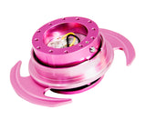 NRG Quick Release Kit Gen 3.0 - Pink Body / Pink Ring w/Handles