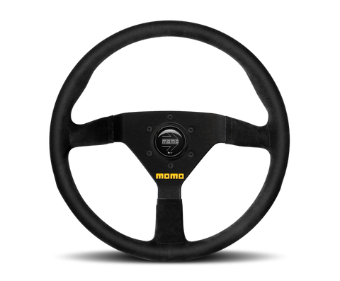 Momo MOD78 Steering Wheel 320 mm - Black Suede/Black Spokes