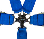 NRG 6PT 3in. Seat Belt Harness / Cam Lock - Blue