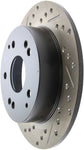StopTech 02-06 Acura RSX Incl. Type S / 97-01 Integra Type R Slotted & Drilled Right Rear Rotor