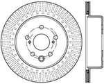 StopTech Slotted & Drilled Sport Brake Rotor Left Rear 13-14 Lexus GS300/350/400/430