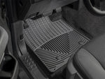 WeatherTech 82-93 Chevrolet S10 Pickup Front Rubber Mats - Black