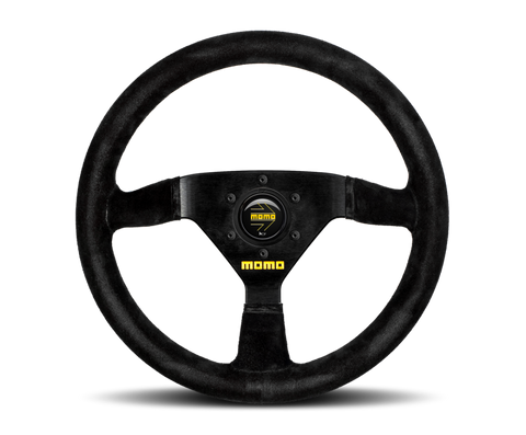 Momo MOD69 Steering Wheel 350 mm -  Black Suede/Black Spokes