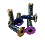 NRG Steering Wheel Screw Upgrade Kit (Conical) - Neochrome - Chris Taylor Racing Services