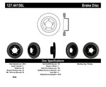 StopTech 07-09 Toyota Tundra / 08-09 Toyota Sequoia Front Left Slotted & Drilled Rotor