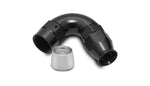 Vibrant -6AN 120 Degree Hose End Fitting for PTFE Lined Hose