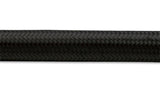 Vibrant -16 AN Black Nylon Braided Flex Hose (20 foot roll)