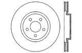 StopTech 05-09 Chrysler 300 (5.7L V8 exc SRT-8) Front Right Slotted & Drilled Rotor