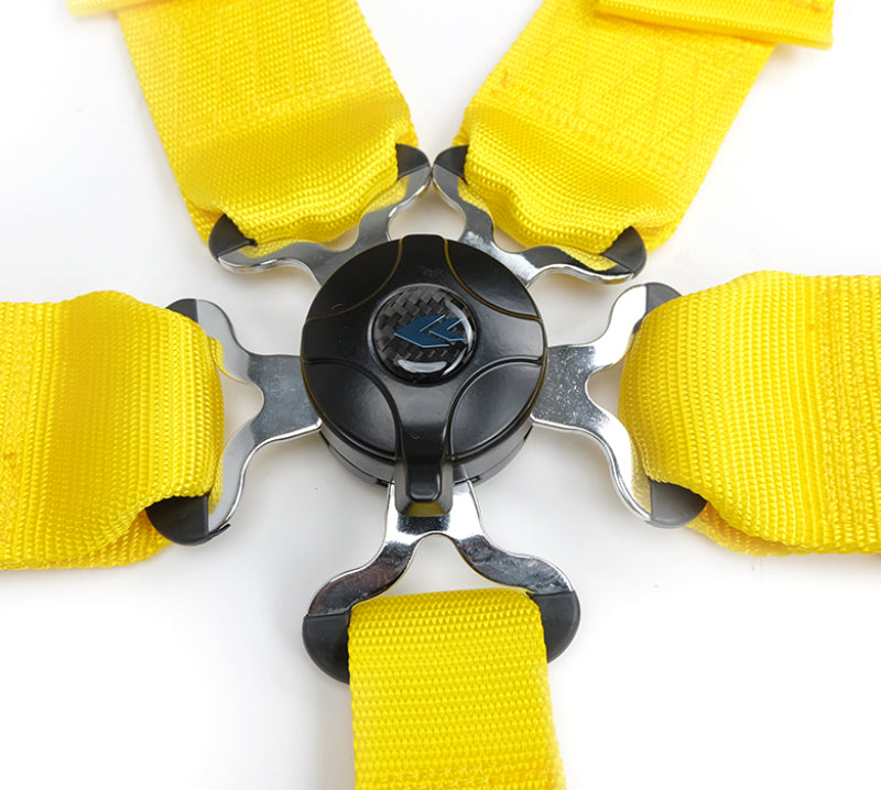 NRG 5PT 3in. Seat Belt Harness / Cam Lock - Yellow – Chris Taylor ...