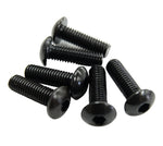 NRG Steering Wheel Screw Upgrade Kit (Flat) - Black - Chris Taylor Racing Services