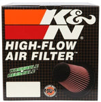 K&N Universal Air Filter - Round Straight 4in Flange ID x 7in OD x 6in Height