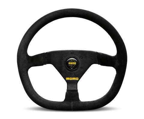 Momo MOD88 Steering Wheel 350 mm -  Black Suede/Black Spokes