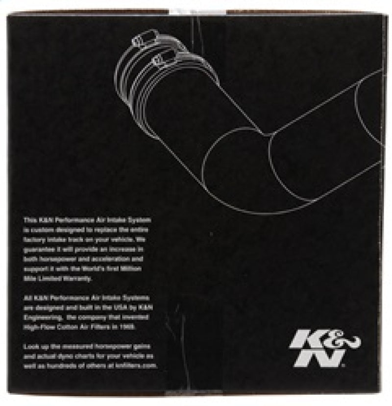 K&N 63 Series AirCharger Performance Intake Kit for 2014 Ford Fiesta 1.6L 4 Cyl