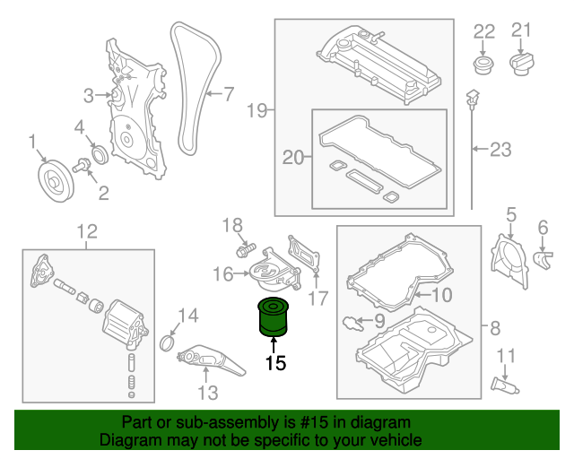 Mazda NC MX-5 Oil Filter (LF05-14-302B) OEM