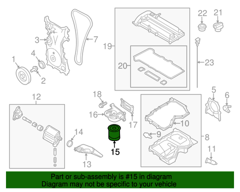 Mazda NC MX-5 Oil Filter (LF05-14-302B) OEM