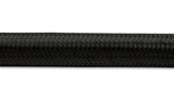 Vibrant -20 AN Black Nylon Braided Flex Hose (20 foot roll)