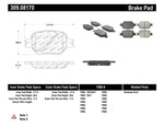 StopTech Performance 05-08 Scion tC/ 01-05 Celica GT/ 00-05 Celica GT-S Front Brake Pads