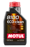Motul 1L 8100 Eco-Clean 0W20