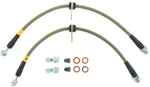 StopTech Stainless Steel Brake Line Kit - Front