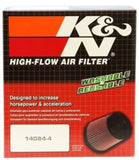 K&N Universal Tapered Filter 3.125in Flange ID x 5in Base OD x 3.5in Top OD x 6in Height