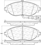 StopTech Sport 12-17 Volkswagen CC Front Brake Pads