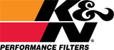 K&N Clamp On Rubber Base Crankcase Vent Filter 0.375in Flange ID x 2in OD x 1.5in Height