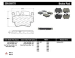 StopTech Performance 00-07 Porsche Boxster S / 06-07 Cayman / 99-05 911 Carrera Front Brake Pads