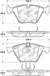 StopTech Performance 07-09 BMW E90/E92/E93 335i Coupe/Sedan Front Brake Pads D918