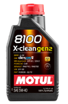 Motul 1L Synthetic Engine Oil 8100 X-CLEAN Gen 2 5W40