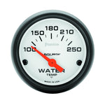 Autometer Phantom 52mm 100-250 Deg F Electronic Water Temp Gauge