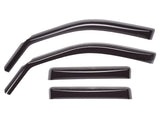 WeatherTech 12-14 Subaru Impreza (Hatchbk)/ 13+ XV Crosstrek Fr & Rr Side Wndw Deflectors - Dark Smk